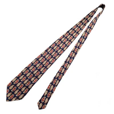 Corbata de seda Altea Nordstrom cachemira multicolor 57" L - 3,85" W elegante Italia Foto 1 de 4