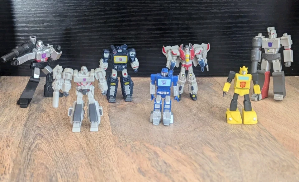 Transformers Mini Figures Lot of 5 Hasbro My Busy Books & Other Mixed Set - Image 1 of 4
