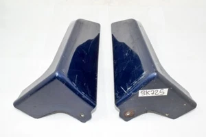 FOR 02-07 IMPREZA WRX STI GD FRONT ADD-ON SIDE SKIRT AERO GUARD STRAKE SPATS 2PC - Picture 1 of 8