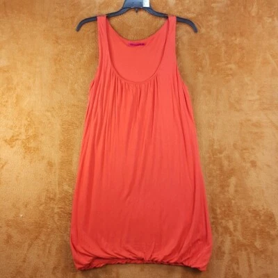 Vestido feminino VELVET GRAHAM SPENCER pequeno laranja pulôver regata vestido de verão bolha - Imagem 1 de 4