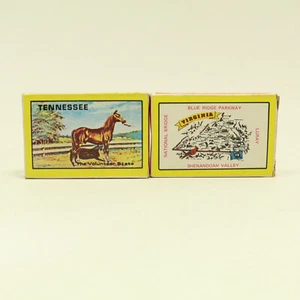 Vintage Tennessee Virginia Double Deck Bridge Playing Cards NEW Sealed - Bild 1 von 8