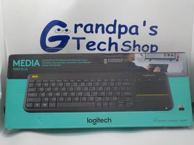 New Logitech Media K400 Plus (Black) - Image 1 of 2