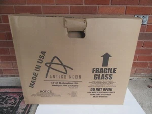 Antigo Neon Founders Brewing Co Beer Lighted Sign w/ Box & Paper (New, Open Box) - Picture 1 of 24
