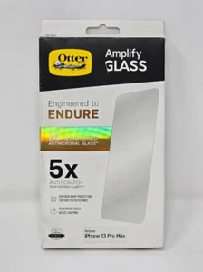 Protector de pantalla de vidrio antimicrobiano OtterBox Apple iPhone 13 Pro Max Amplify - Imagen 1 de 3