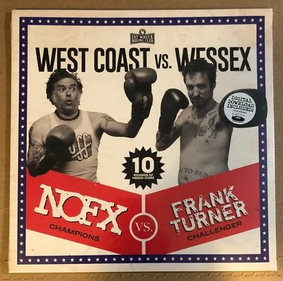 LP:  NOFX / FRANK TURNER - West Coast vs. Wessex  NEW SEALED  + Digital Download — 第 1/2 张图片