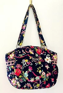 VERA BRADLEY TOTE ~ Nastri ~ Borsa grande ~ Ottime condizioni - Foto 1 di 8