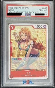 2022 One Piece Japan Nami Standard Battle Pack Vol.2 007 PSA10 - Bild 1 von 6