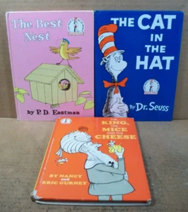 Lot of 3 ~Dr Seuss Beginner Books ~Hardcover ~Look At Pictures For Titles ~Lot D - Imagen 1 de 10