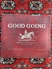 Ancien jeu de course de chevaux point à point chevaux plomb années 1920/30 complet Gibbson