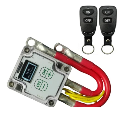 12V Battery Switch Wireless Disconnect Isolator Power Cut Off For Car Truck SUV - Image 1 of 4