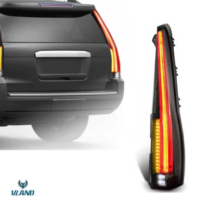 Luz trasera LED ahumada lateral del pasajero 1 pieza para 07-14 Suburban 1500 Tahoe Yukon Foto 1 de 4