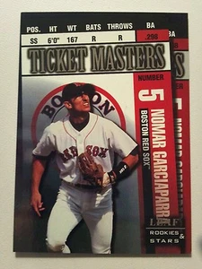 Leaf Rookies and Stars Ticket Masters 1998 #9 Nomar/Mo Vaughn Red Sox   - Imagen 1 de 2