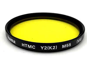 Hama Color Filter HTMC Y2(K2) M55 (VII) 55Mm Circular Filter Thread M55 - Picture 1 of 1