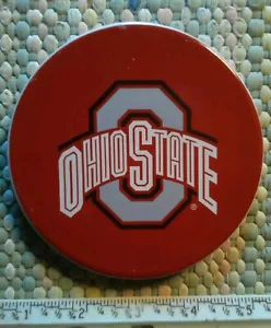 The Ohio State University Red Gray 4.25" Coaster The Encore Group MadeinThailand - Picture 1 of 4