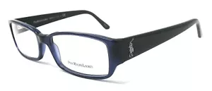 OCCHIALI DA VISTA UOMO DONNA POLO RALPH LAUREN PH 2044 5033 BLU E NERO - Foto 1 di 5