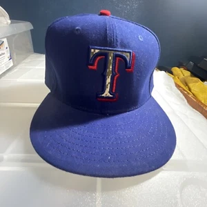 Texas Rangers New Era Army mimetico digitale 7 7/8 59/fififity giorno commemorativo - Foto 1 di 9