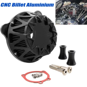 Air Cleaner Intake Filter Kit For Harley Twin Cam EVO Dyna FXR Softail 1993-2015 - Picture 1 of 10
