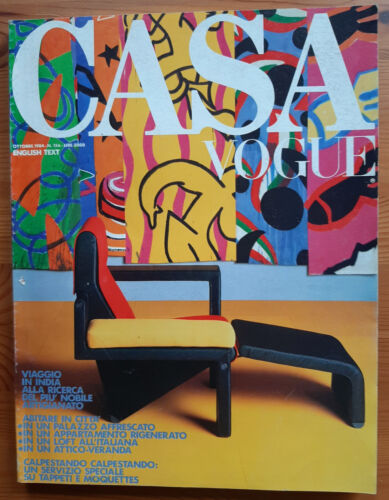 Casa Vogue October 1984 N. 156 International Architecture & Interior Design