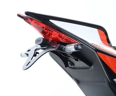 Suporte de placa R&G cauda preta arrumado para 19-20 Aprilia RSV4 1100 fábrica - Imagem 1 de 3