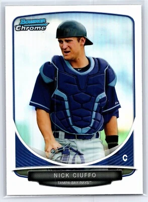 2013 Bowman Draft Picks & Prospects - Chrome Nick Ciuffo #BDPP4 Refractor RC - Image 1 of 2