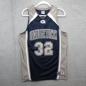 Russel Athletic Vintage Georgetown Hoyas Basketball Jersey #32 Blue Mens Small - Picture 1 of 8