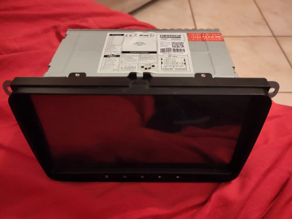 Autoradio Android Neotone WRX-990A per VW | Skoda | Seat, navigatore con mappe - Immagine 1 di 1