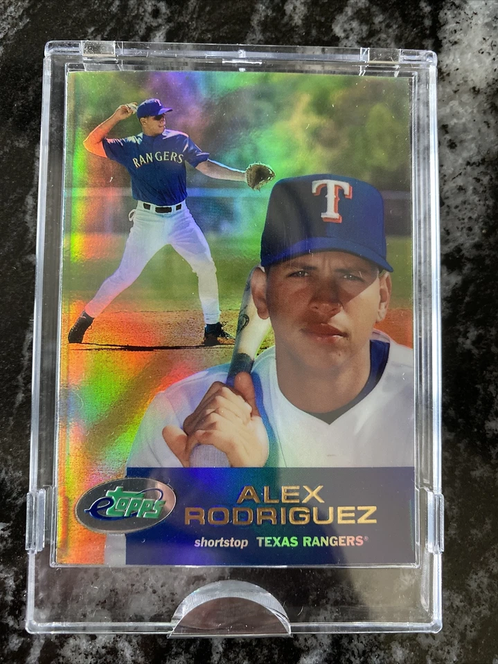 2001 eTopps Baseball -#46 ALEX RODRIGUEZ UNCIRCULATED - Image 1 of 4