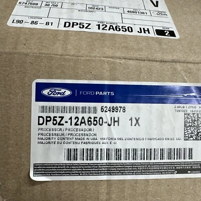 Ford DP5Z-12A650-JH ECM, Module Engine Control EEC 2013 Fusion, Lincoln MKZ NOS Foto 1 de 4