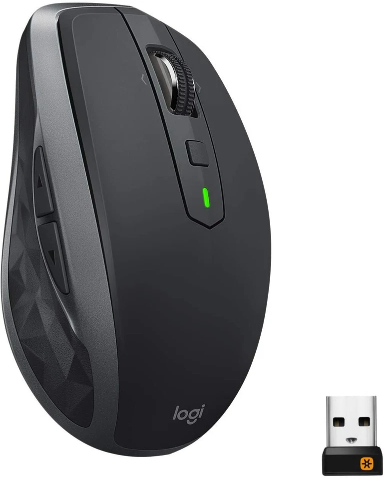 Logitech MX Anywhere 2S Bluetooth Mouse Model R-M0067 (Color: Graphite) - Image 1 of 4