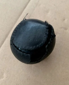Toyota Celica T23 99-06 Gen 7 Manual Black Leather Gear Knob 6 Speed OEM Genuine - Picture 1 of 4