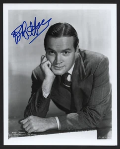 BOB HOPE Iconic Entertainer Signed Autograph 8 x 10 Photo - BAS not PSA d. 2003 - Picture 1 of 2