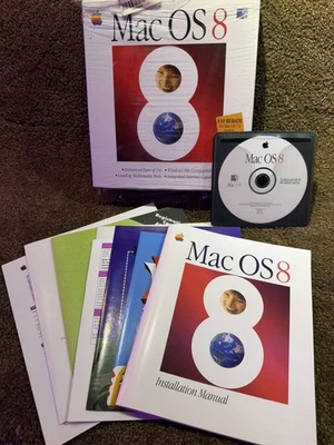 Apple Mac OS 8 Operating System Complete  (1997-98) Vintage Macintosh - Image 1 of 4