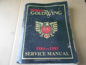 1984 1985 Honda Gold Wing GL1200 Service Shop Factory Repair Manual GL 1200 OEM - Picture 1 of 14