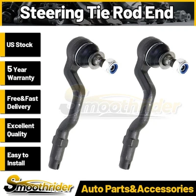 Extremo de barra de amarre de dirección exterior para BMW X3 2004 2005 2006 2007 2008 2009 2010 2 piezas Foto 1 de 2