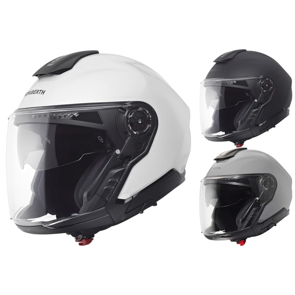 Schuberth Jethelm J2 Solid - Motorrad Helm Kinnteil abnehmbar super leise - Bild 1 von 1