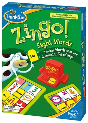 Zingo! Sight Words - ThinkFun - Image 1 of 2