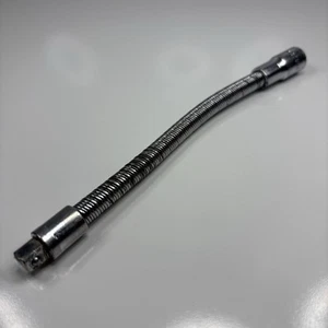 Snap On Tools TM61 1/4" Dr 6" Long Chrome Friction Ball Flex Extension USA VTG - Bild 1 von 13