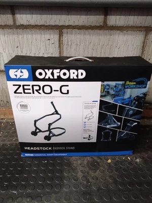 Oxford ZERO-G Motorcycle/Motorbike Front Wheel Headstock Paddock Stand - OX265 - Image 1 of 4