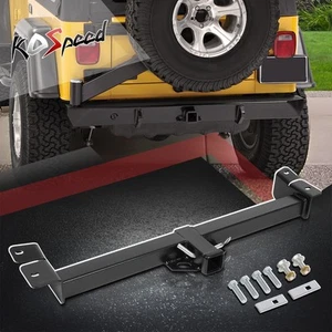 2" Class-3 Trailer Rear Bumper Towing Hitch Receiver for 97-06 Jeep Wrangler TJ - Picture 1 of 9