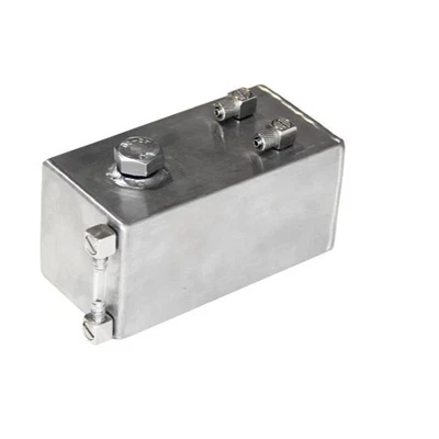 250 ml RC Modellbau Tank Edelstahl Kraftstofftank mit Ölstandsanzeige Tankboden - Bild 1 von 4