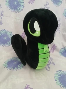 Razer Sneki Snek Plüschschlange 10 Zoll schwarz grün süß - Bild 1 von 14