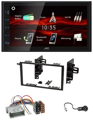 JVC USB Bluetooth MP3 DAB 2DIN Autoradio für Chevrolet Avalanche Blazer Cavalier - Bild 1 von 4