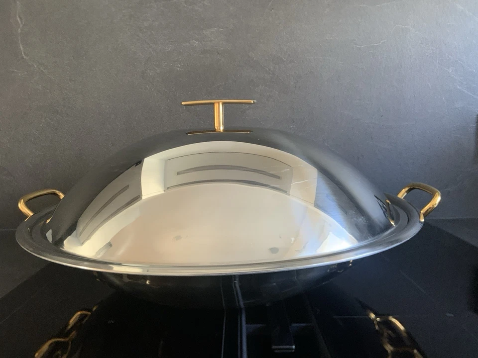 KOCHTOPF/ WOK EDELSTAHL VON SPRING SWITZERLAND - Bild 1 von 4