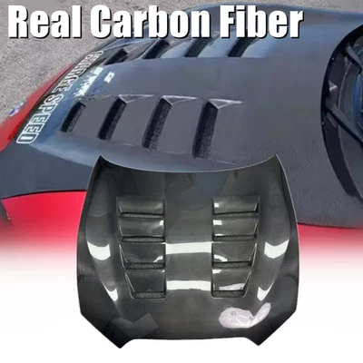 Real Carbon Front Bonnet Hood Lid Cover for Mazda Miata MX5 ND ND2 ND3 2016-25 - Image 1 of 4