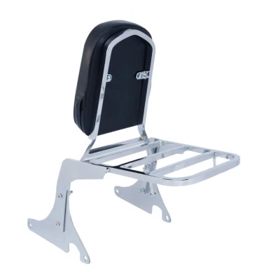 Respaldo motor barra Sissy portaequipajes apto para Kawasaki Vulcan VN 400 800 95-12 Foto 1 de 4