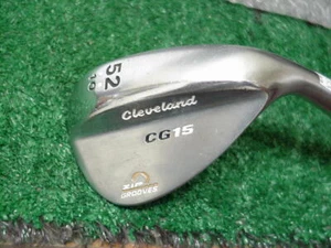Cleveland Chrome CG15 52-10 52 Grad Spaltkeil Reißverschluss Rillen - Bild 1 von 4