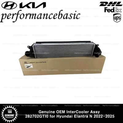 Genuine OEM InterCooler Assy 282702GTI0 for Hyundai Elantra N 2022-2025 - Image 1 of 3