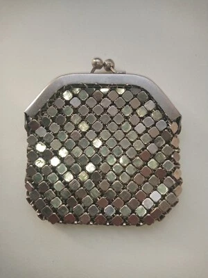 Carteira de corrente vintage dos anos 80. - Imagem 1 de 4