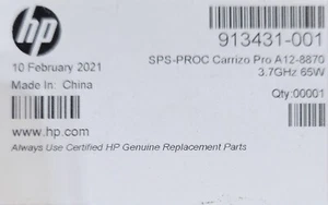 AMD PRO A12-8870 AD887BAUM44AB 3,7GHz 4-Core AM4 Carrizo CPU *km - Bild 1 von 2