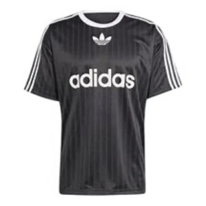 Adidas Men's Adicolor Jersey Tee T-Shirt SS Crew Black Size L NEW WITH TAGS! - Picture 1 of 4
